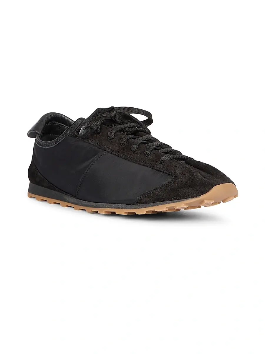 Jacquemus Men's Tennis Low-Top Shoes - Black | Thumbnail 2