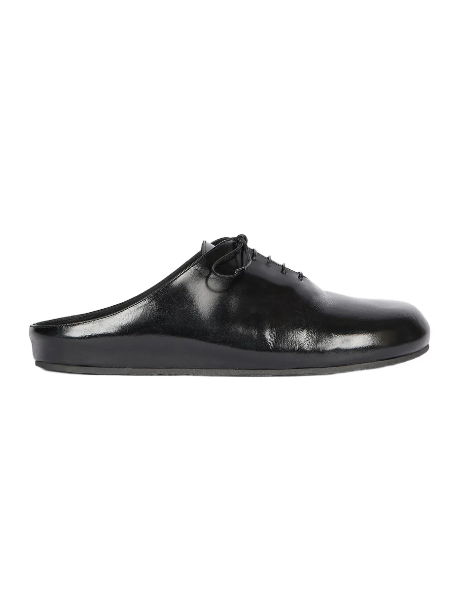 Men's Derbie Leather Mules Men's Derbie Leather Mules