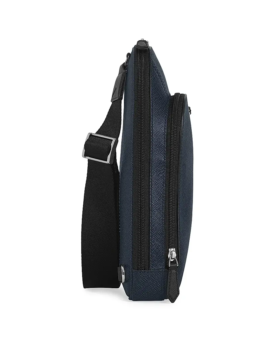Montblanc Men's Sartorial Leather Sling Backpack | Thumbnail 3