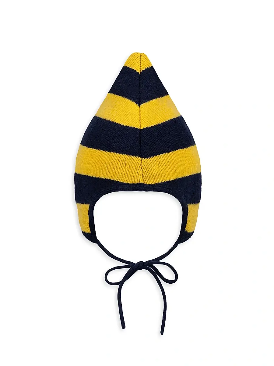 Charles Jeffrey Loverboy Men's Spike Striped Logo Wool-Blend Bonnet | Thumbnail 2 Charles Jeffrey Loverboy Men's Spike Striped Logo Wool-Blend Bonnet | Thumbnail 2