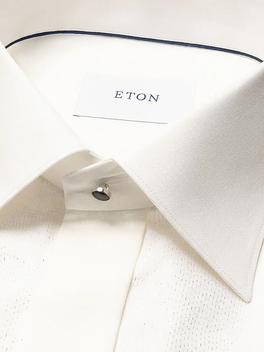 Eton Men's Slim-Fit Bib-Striped Jacquard Shirt | Thumbnail 3 Eton Men's Slim-Fit Bib-Striped Jacquard Shirt | Thumbnail 3