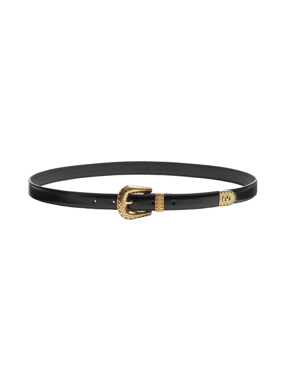 Men's VLogo Signature Brushed Calfskin Belt Men's VLogo Signature Brushed Calfskin Belt