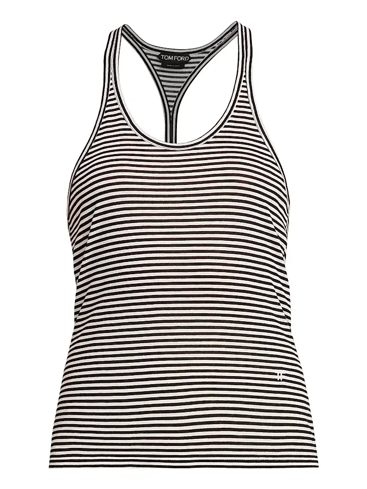 Women's Striped Jersey Racerback Tank Women's Striped Jersey Racerback Tank