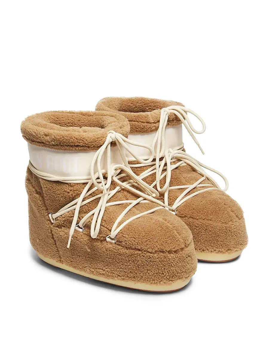 Moon Boot Men's Icon Low Fleece Boots | Thumbnail 2 Moon Boot Men's Icon Low Fleece Boots | Thumbnail 2