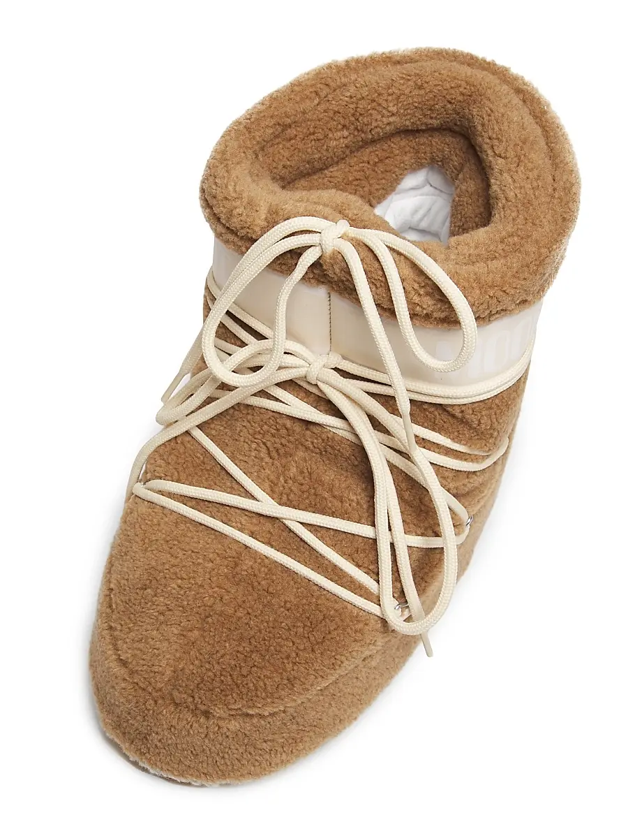 Moon Boot Men's Icon Low Fleece Boots | Thumbnail 4 Moon Boot Men's Icon Low Fleece Boots | Thumbnail 4