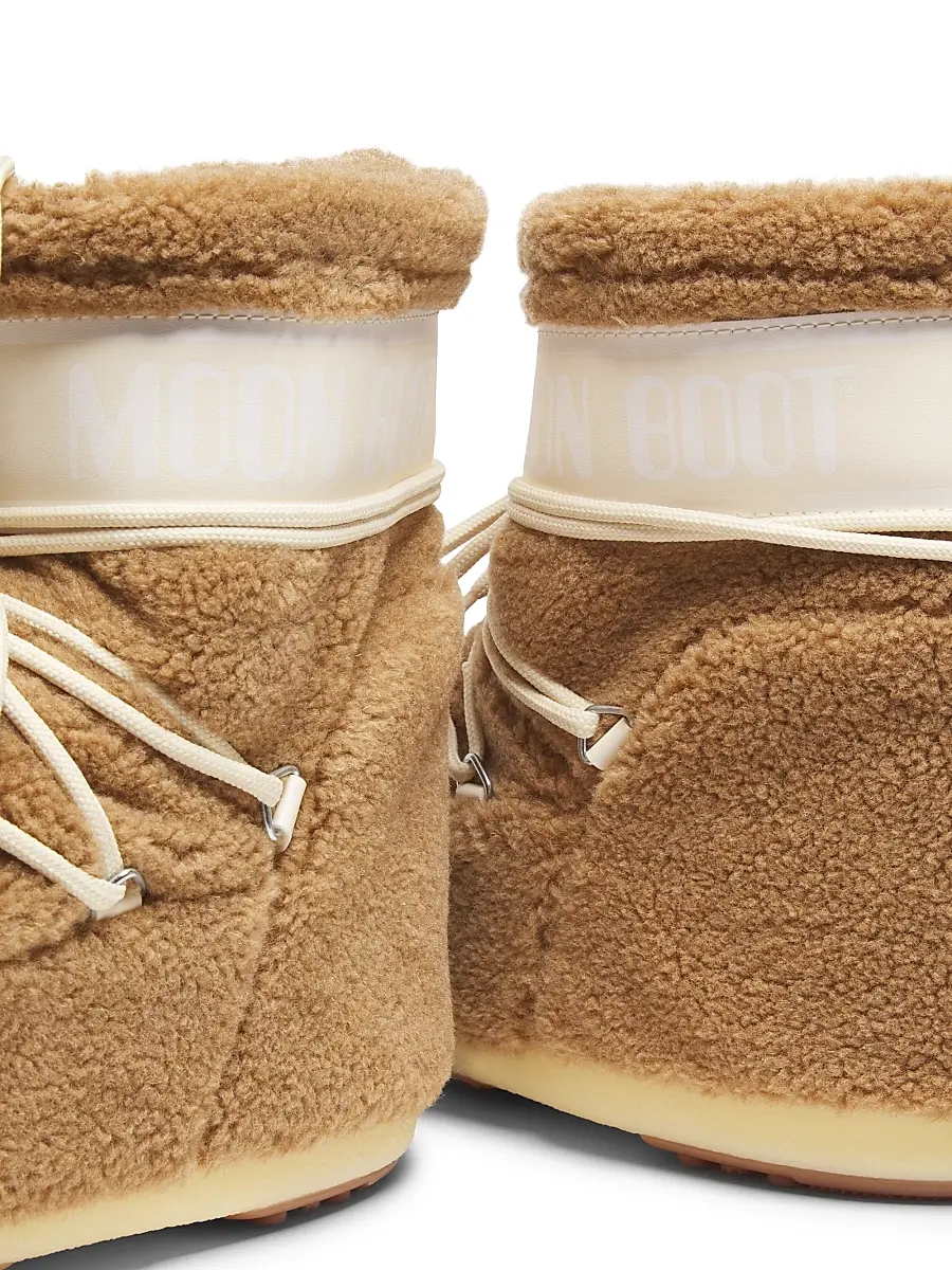 Moon Boot Men's Icon Low Fleece Boots | Thumbnail 6 Moon Boot Men's Icon Low Fleece Boots | Thumbnail 6