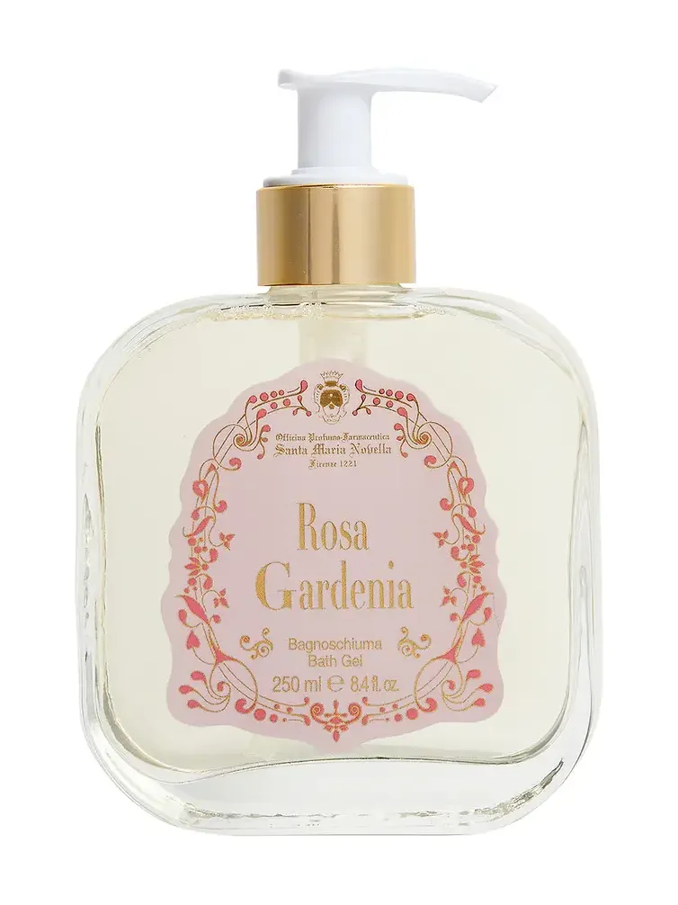 Santa Maria Novella Rosa Gardenia Bath Gel
