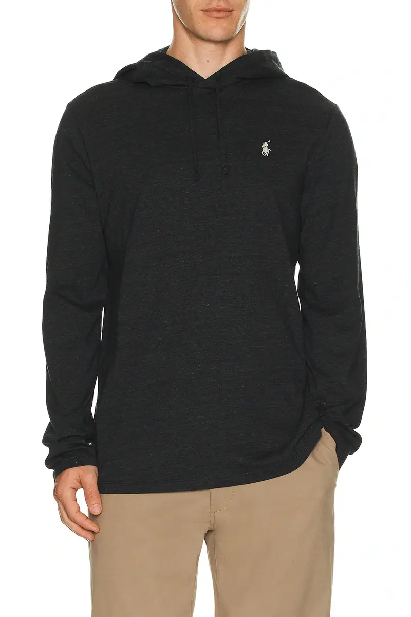 Polo Ralph Lauren Long Sleeve Hooded T-Shirt | Thumbnail 3