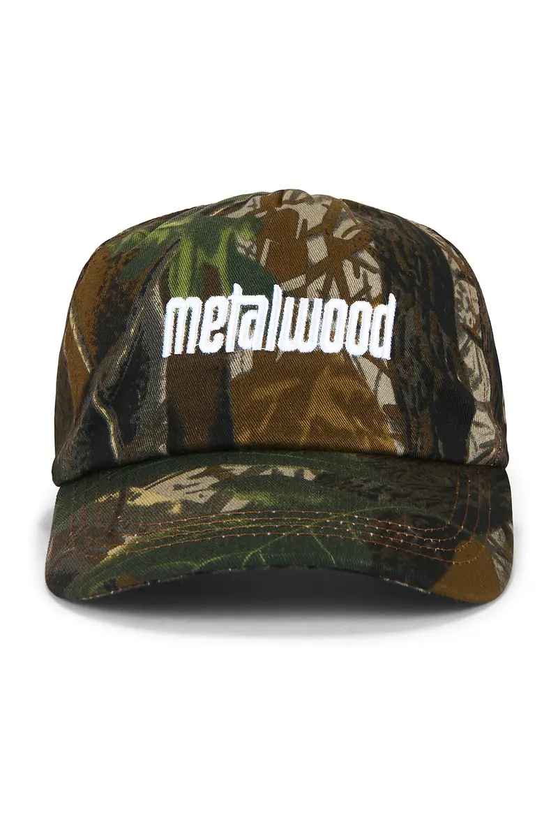 Metalwood Studio Metal Logo 5 Panel Hat