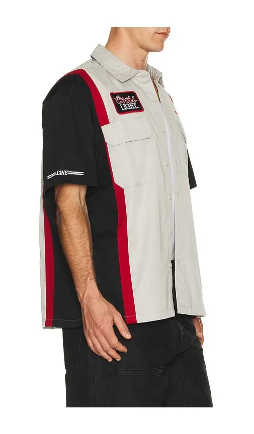 Brixton Coors Light Shake Down Short Sleeve Shirt | Thumbnail 2
