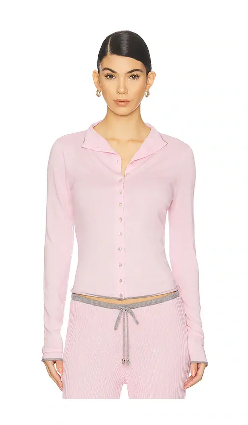 Frankies Bikinis Leo Knit Cardigan