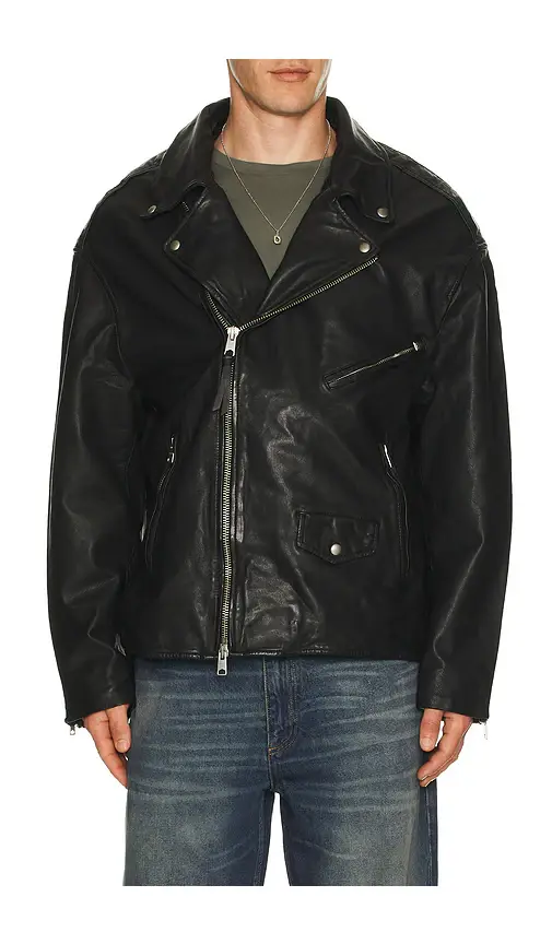 ALLSAINTS Bradford Biker Jacket | Thumbnail 2 ALLSAINTS Bradford Biker Jacket | Thumbnail 2