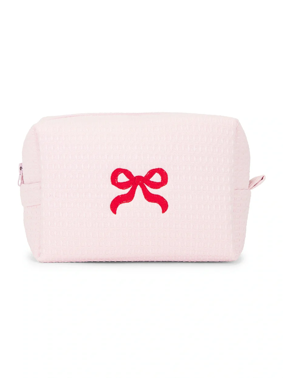 Abbode Bow Waffle Pouch