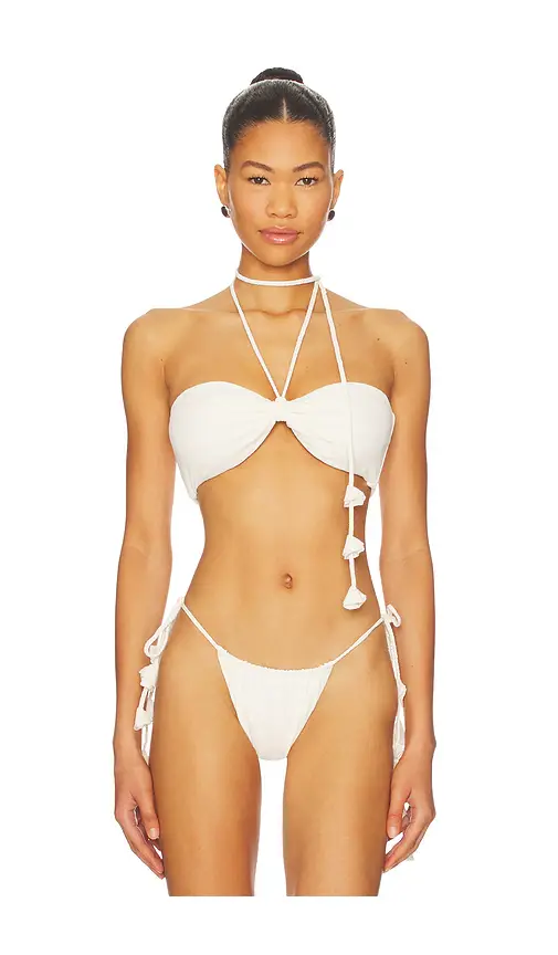 DEVON WINDSOR Eleanor Halter Bikini Top | Image 1 DEVON WINDSOR Eleanor Halter Bikini Top | Image 1