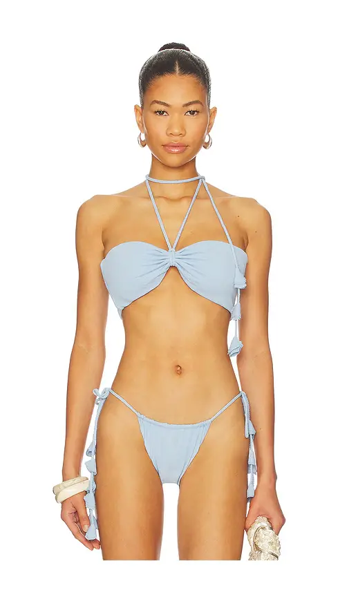 DEVON WINDSOR Eleanor Halter Bikini Top | Image 1 DEVON WINDSOR Eleanor Halter Bikini Top | Image 1