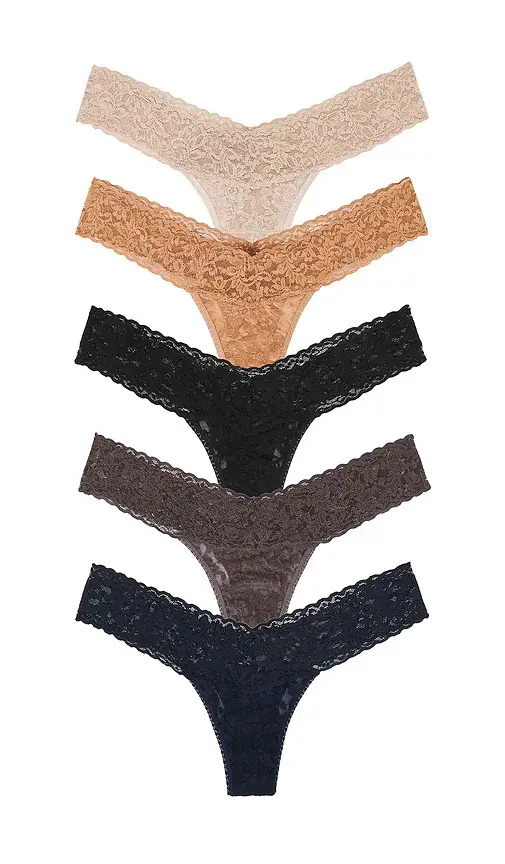 Hanky Panky Signature Lace Low Rise 5 Pack