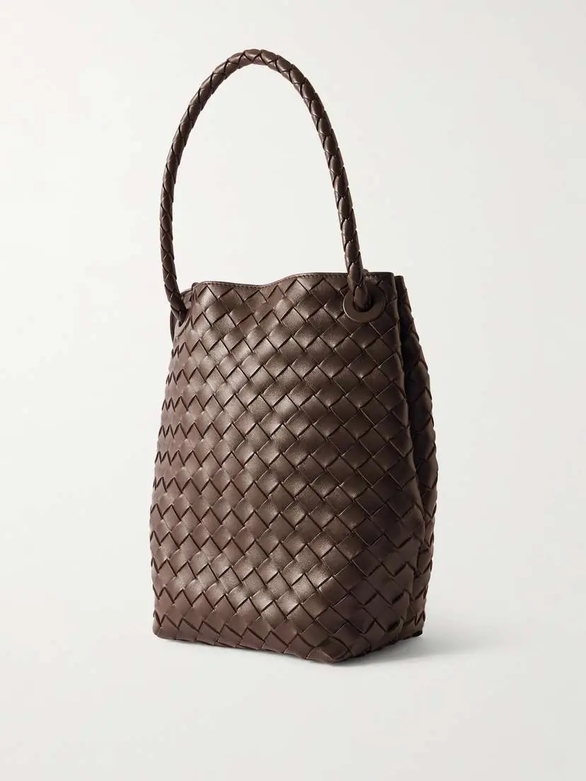 Bottega Veneta Andiamo Intrecciato Leather Bucket Bag | Thumbnail 3