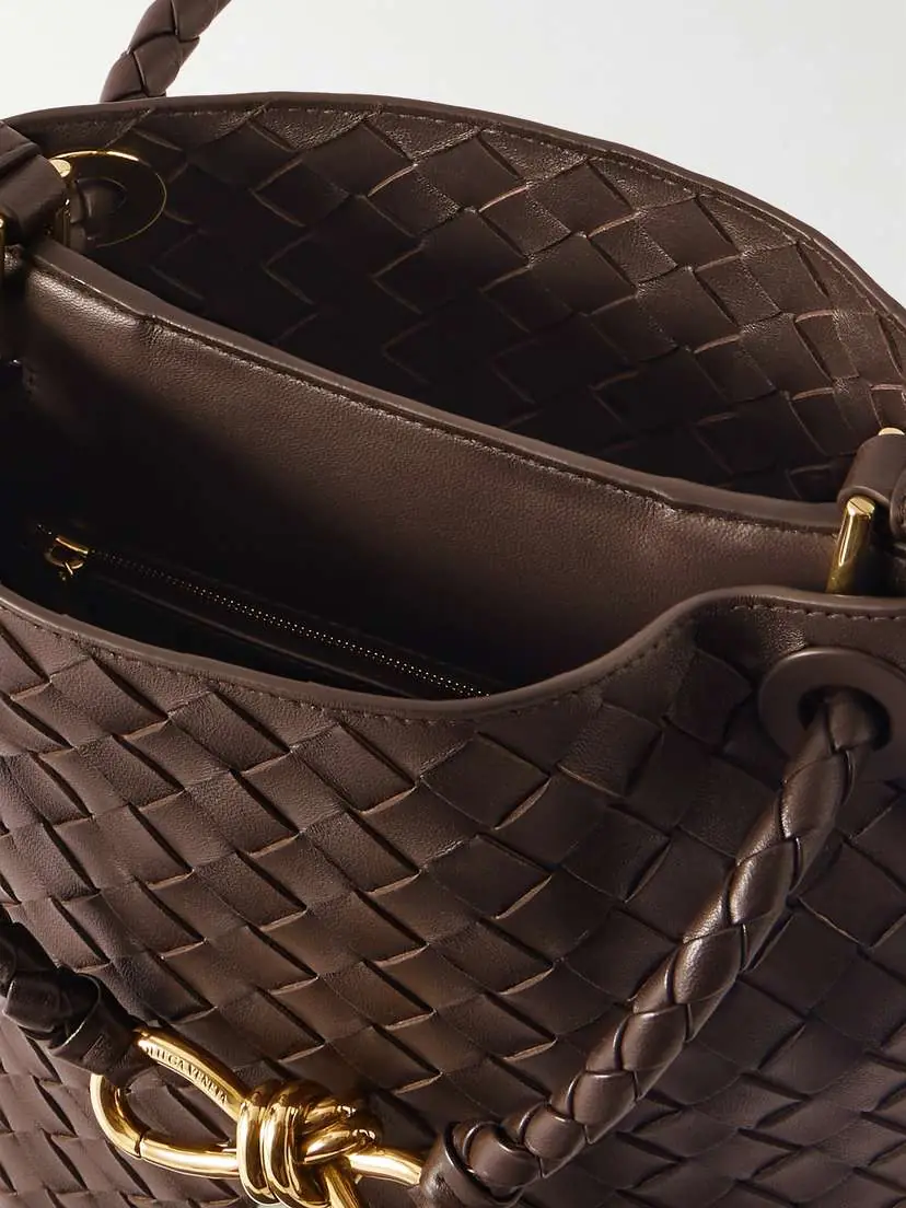 Bottega Veneta Andiamo Intrecciato Leather Bucket Bag | Thumbnail 5