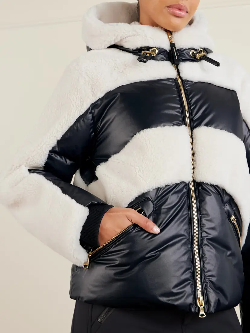 Bogner Dana Hooded Shearling-paneled Down Ski Jacket | Thumbnail 4