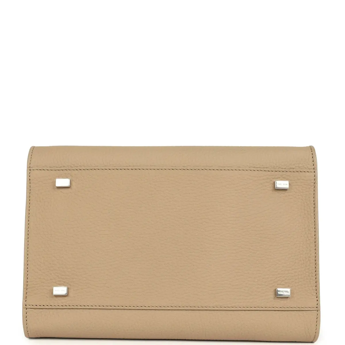 The Row The Row Soft Margaux 10 Bag Dark Taupe Calfskin Silver Hardware | Thumbnail 7 The Row The Row Soft Margaux 10 Bag Dark Taupe Calfskin Silver Hardware | Thumbnail 7
