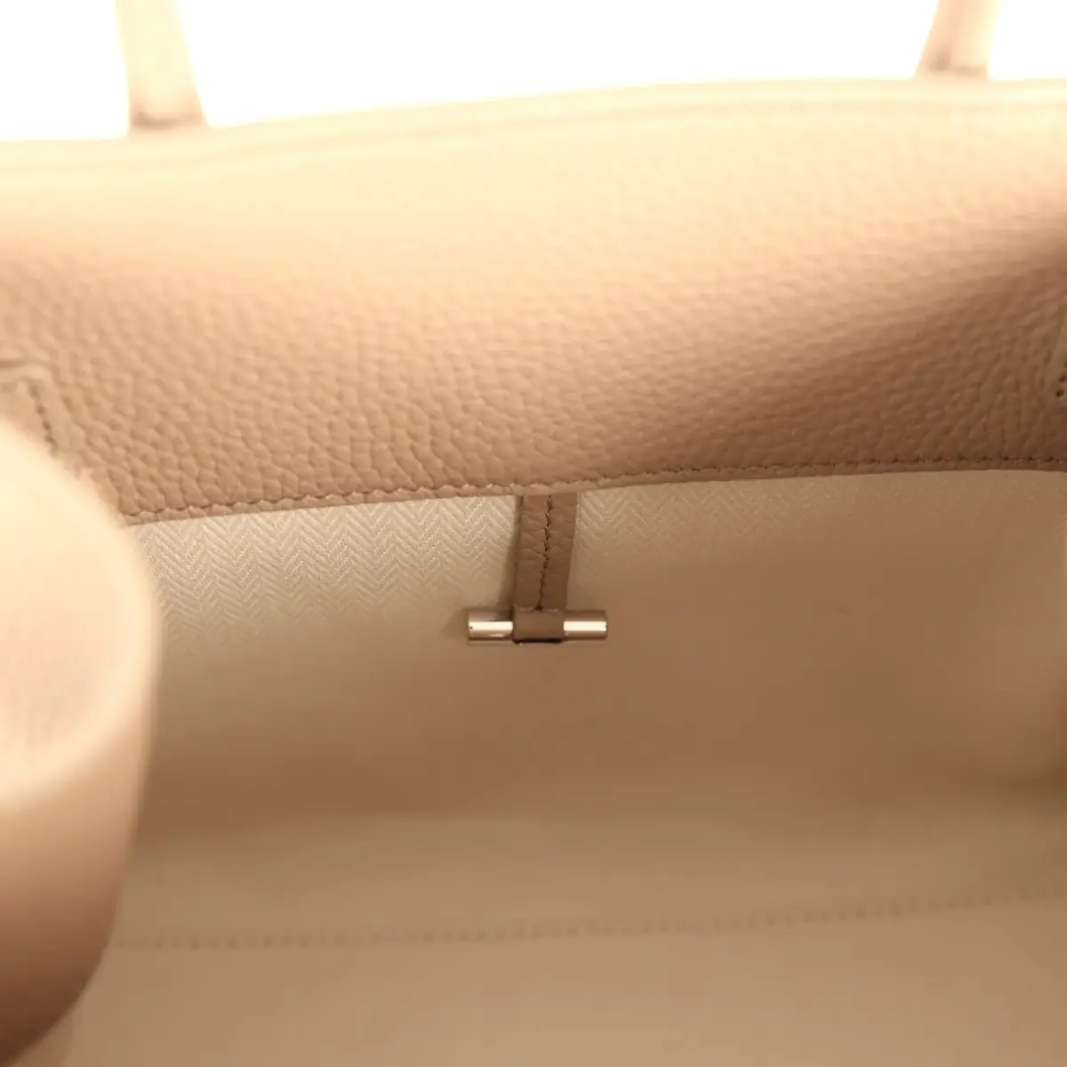 The Row The Row Soft Margaux 10 Bag Dark Taupe Calfskin Silver Hardware | Thumbnail 9 The Row The Row Soft Margaux 10 Bag Dark Taupe Calfskin Silver Hardware | Thumbnail 9