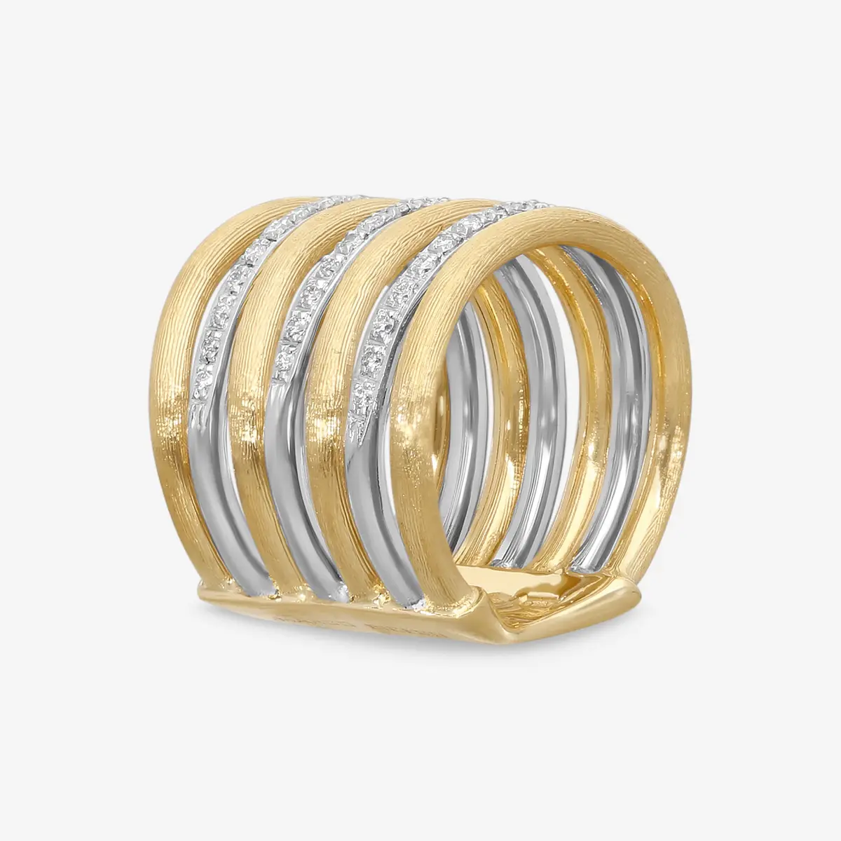 MARCO BICEGO Marco Bicego Confetti Gemme 18K Yellow & White Gold Ring Sz. 6.5 by The Solist | Thumbnail 2