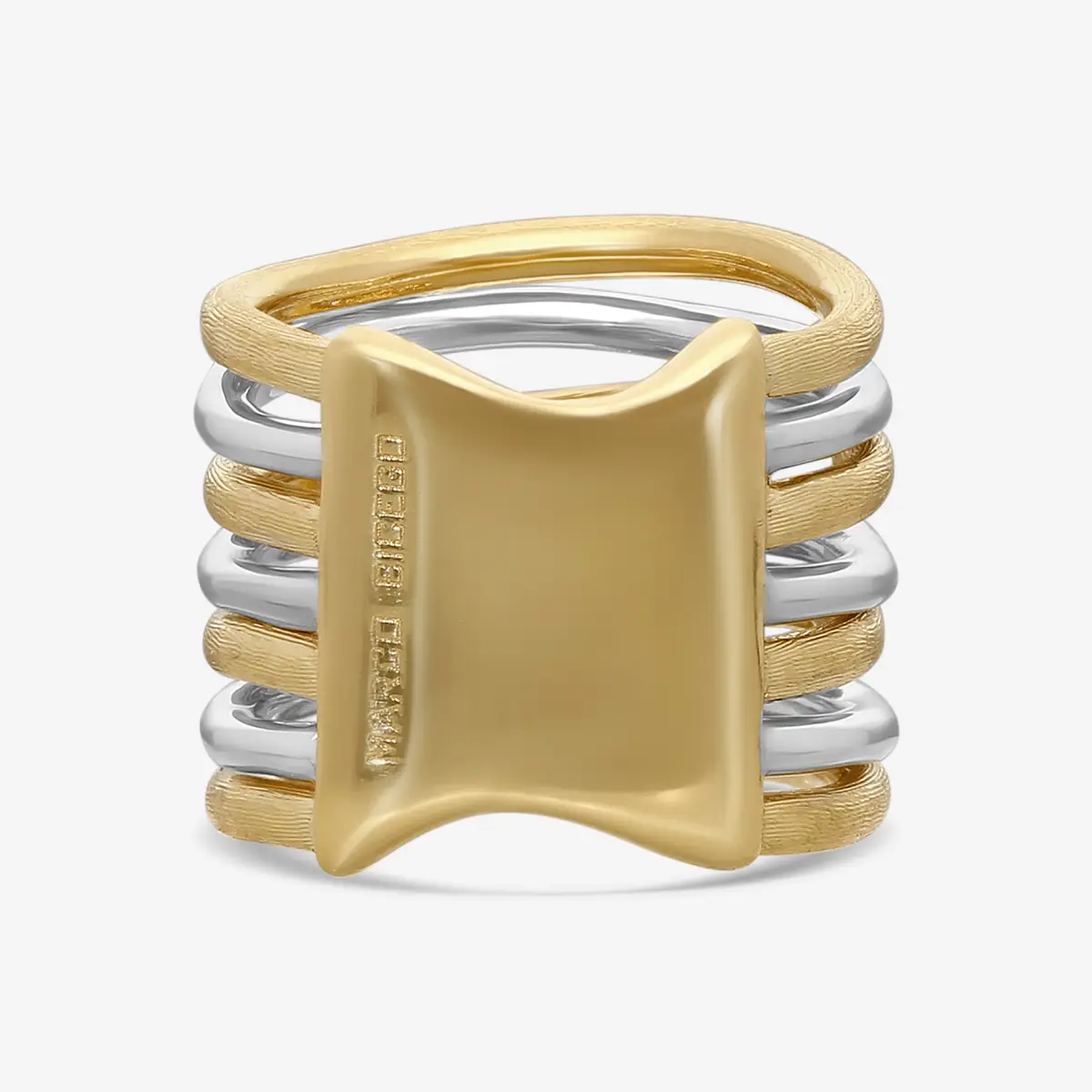 MARCO BICEGO Marco Bicego Confetti Gemme 18K Yellow & White Gold Ring Sz. 6.5 by The Solist | Thumbnail 3
