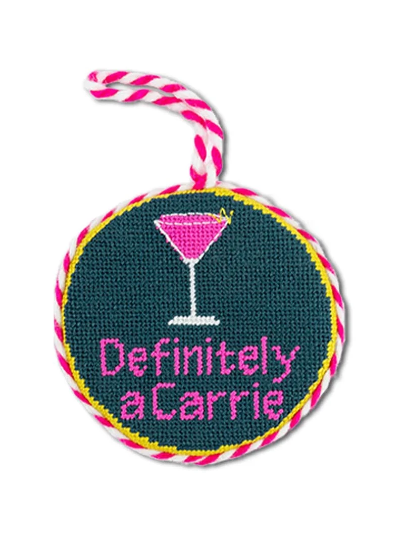 Furbish Studio Carrie Needlepoint Ornament