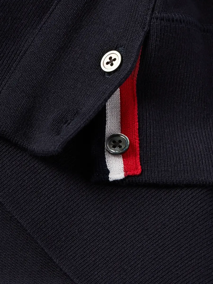 Thom Browne Slim-Fit Striped Loopback Cotton-Jersey Sweatshirt - Men | Thumbnail 5
