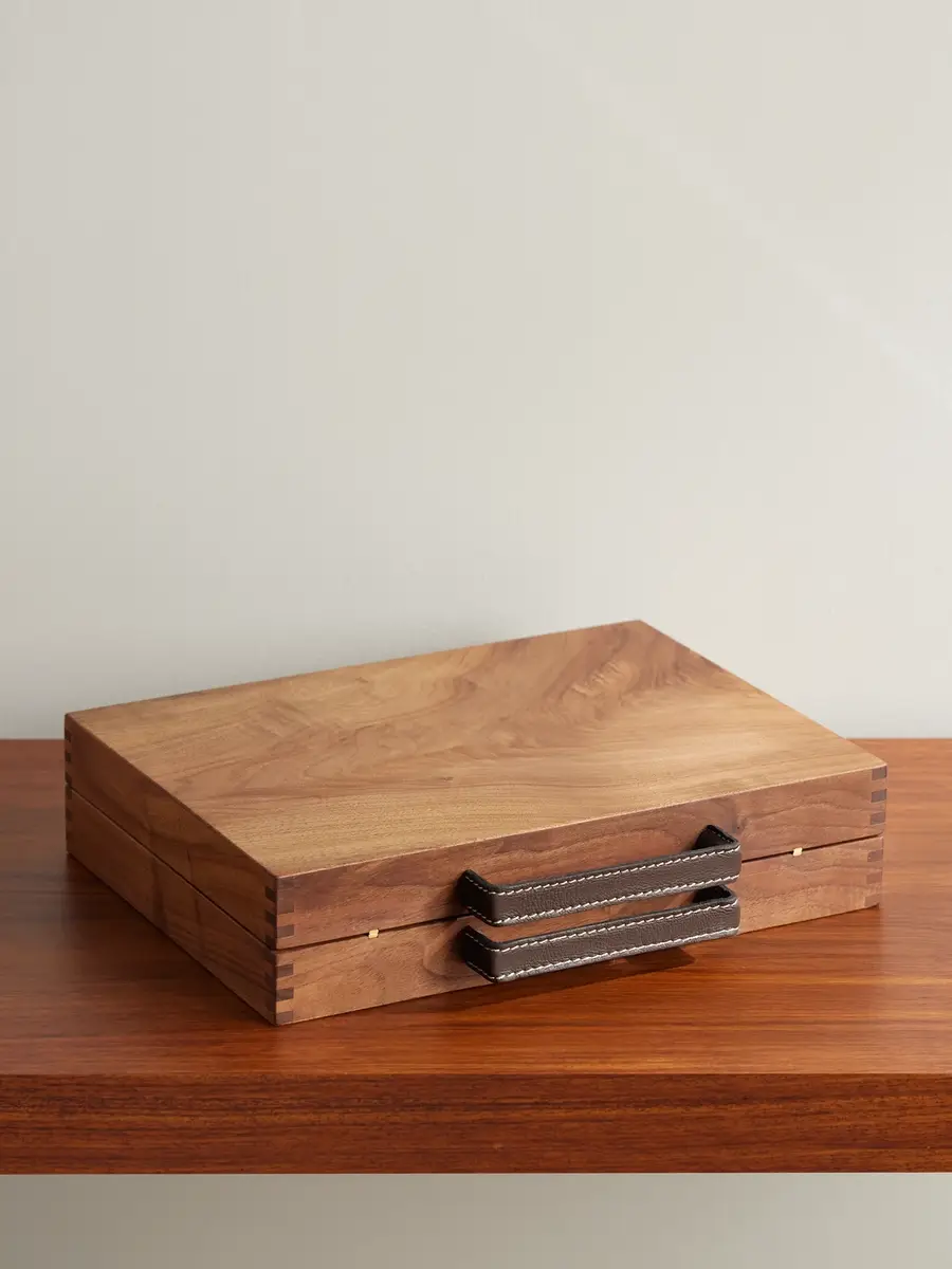 WohnGeist Swiss Leather-Trimmed Wooden Toolkit - Men | Thumbnail 5 WohnGeist Swiss Leather-Trimmed Wooden Toolkit - Men | Thumbnail 5