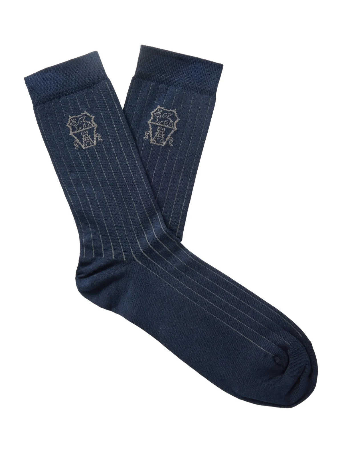 Logo-Jacquard Cotton Socks - Men Logo-Jacquard Cotton Socks - Men