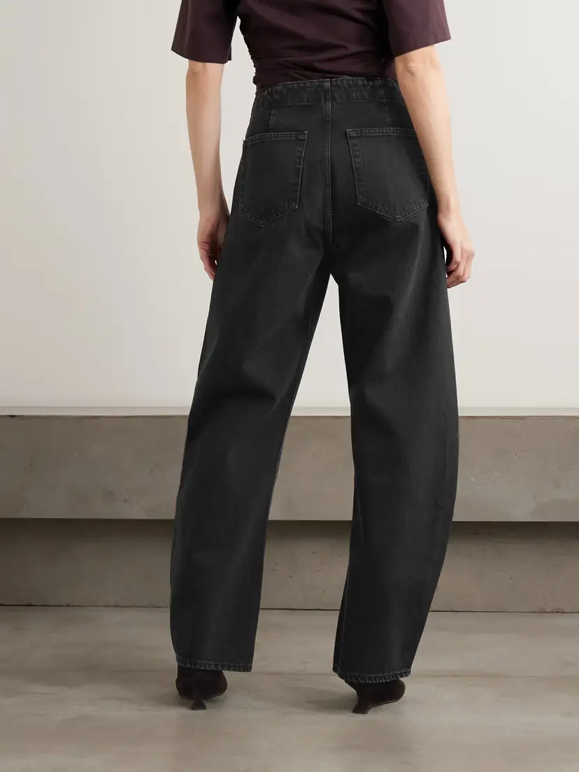 Frame The Zip High-rise Barrel-leg Jeans | Thumbnail 4