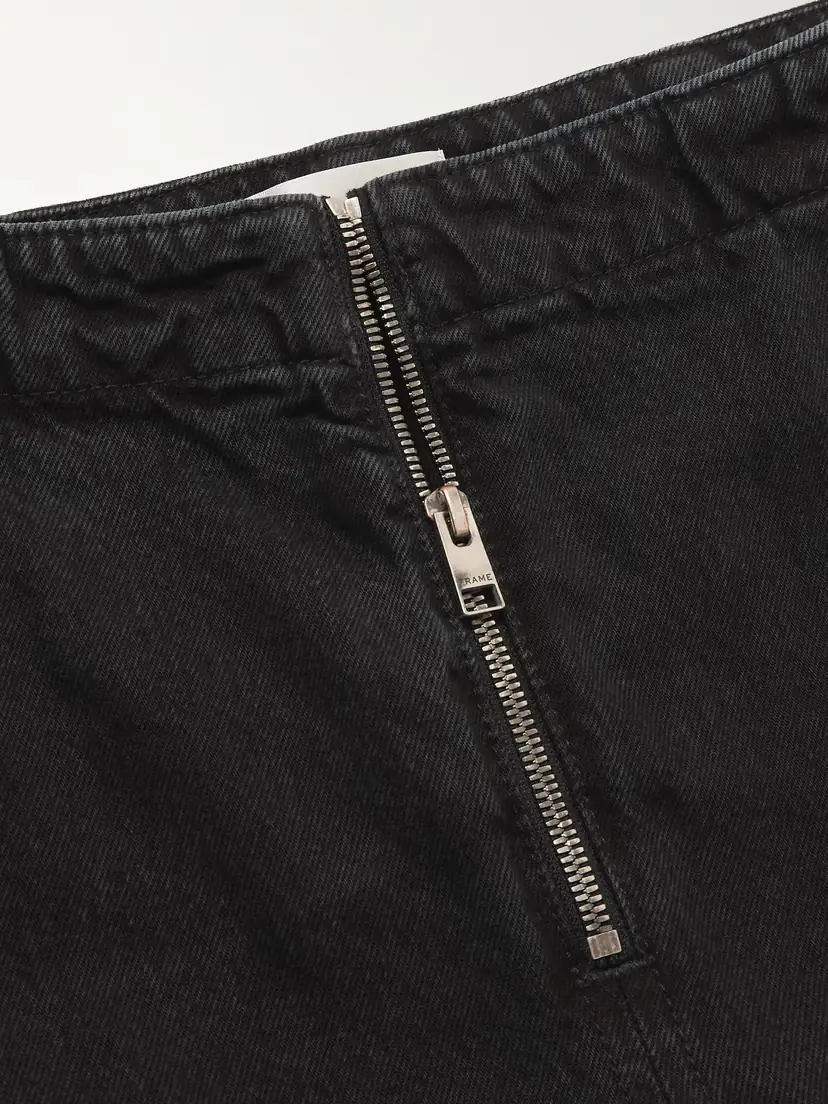 Frame The Zip High-rise Barrel-leg Jeans | Thumbnail 5