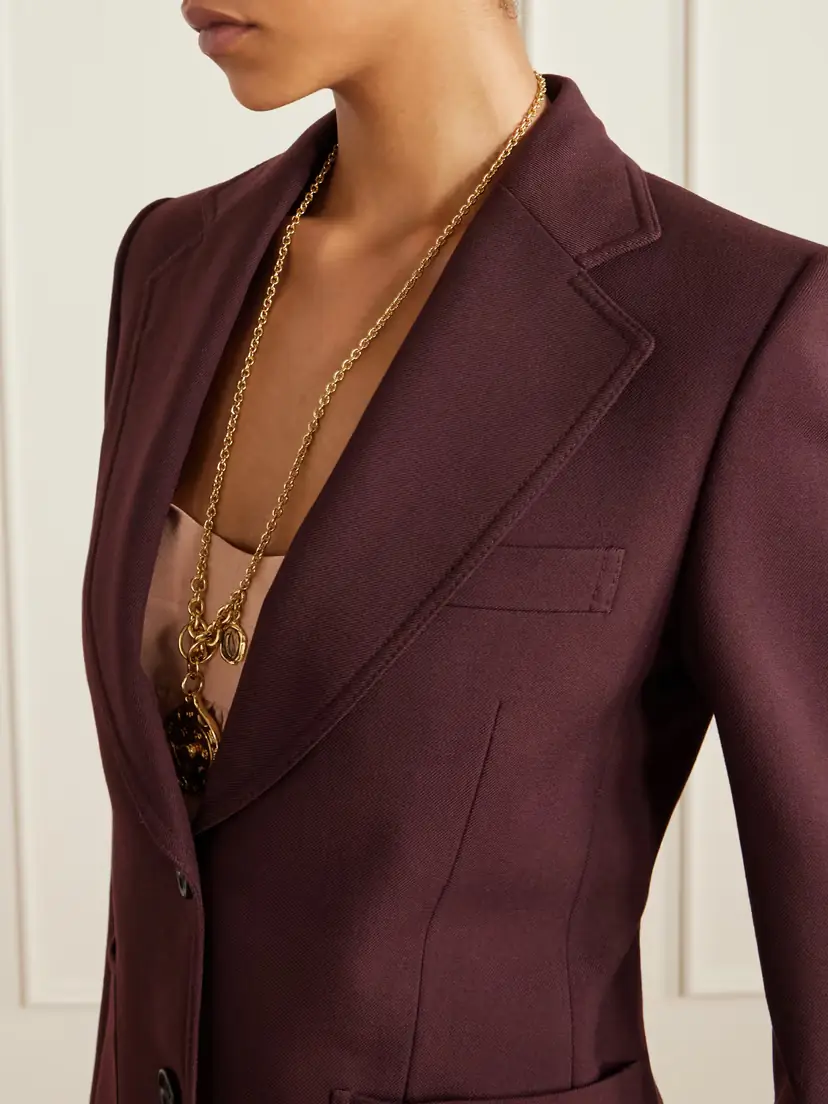 Chloé Wool-gabardine Blazer | Thumbnail 5