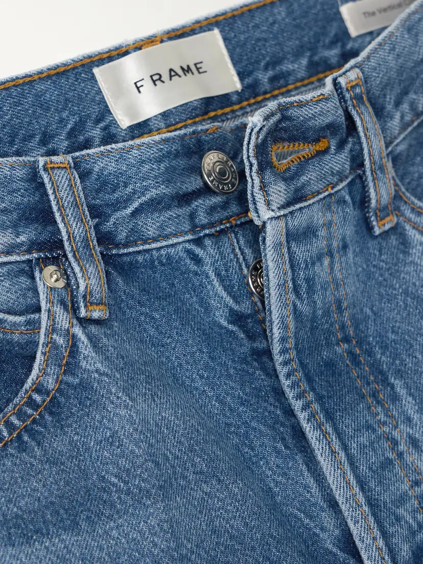 Frame The Vertical Crop High-rise Straight-leg Jeans | Thumbnail 5 Frame The Vertical Crop High-rise Straight-leg Jeans | Thumbnail 5