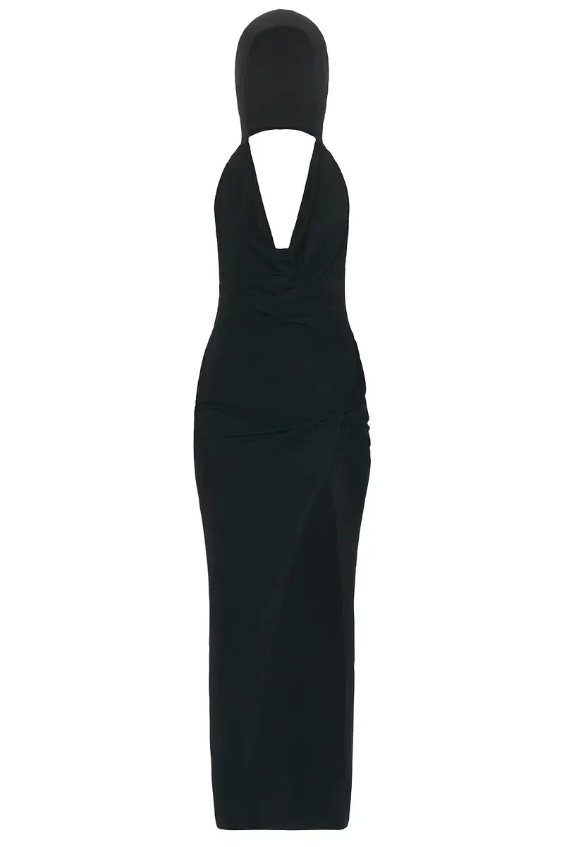 HAELO Hooded Draped Dress | Thumbnail 8 HAELO Hooded Draped Dress | Thumbnail 8