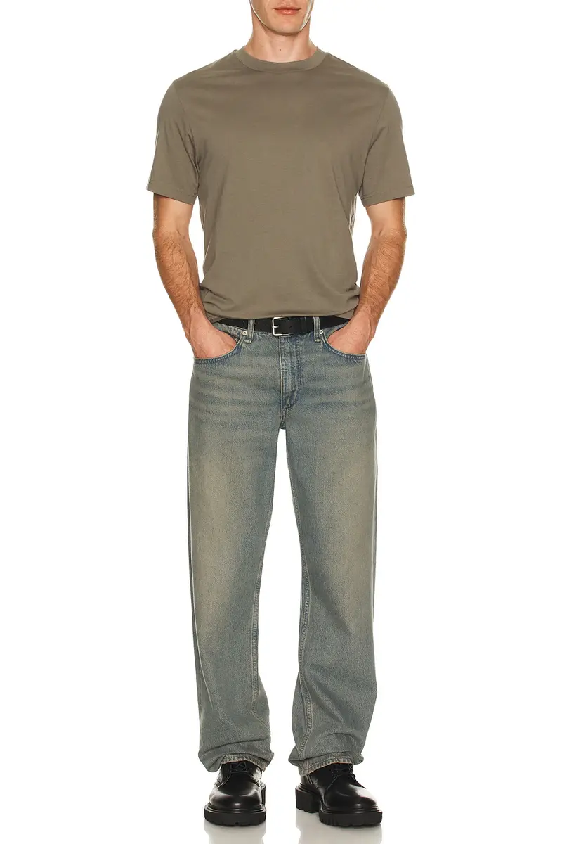 Frame Short Sleeve Light Cotton Tee | Thumbnail 5 Frame Short Sleeve Light Cotton Tee | Thumbnail 5