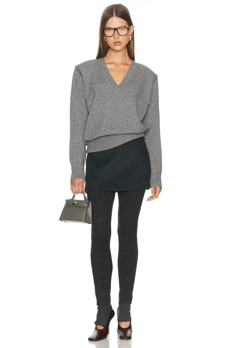 SEROYA Usha Wool Skirt | Thumbnail 5