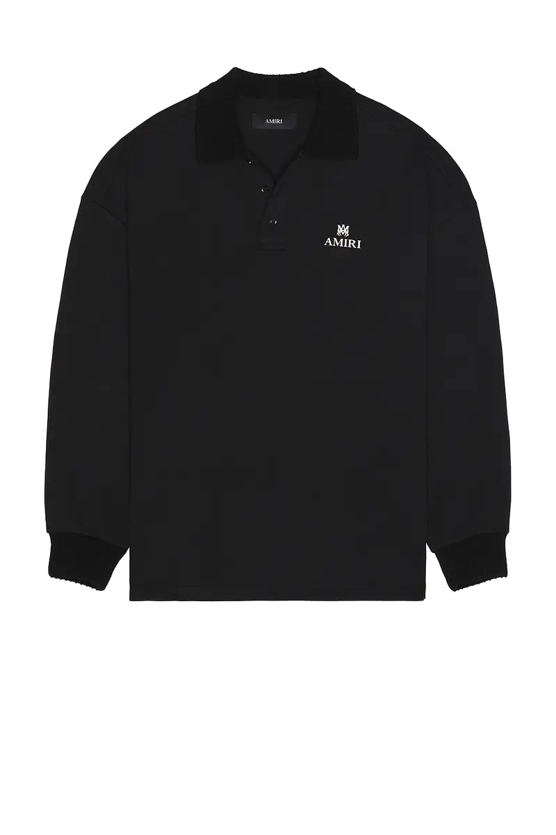 Amiri MA Oversized Long Sleeve Polo | Thumbnail 4 Amiri MA Oversized Long Sleeve Polo | Thumbnail 4