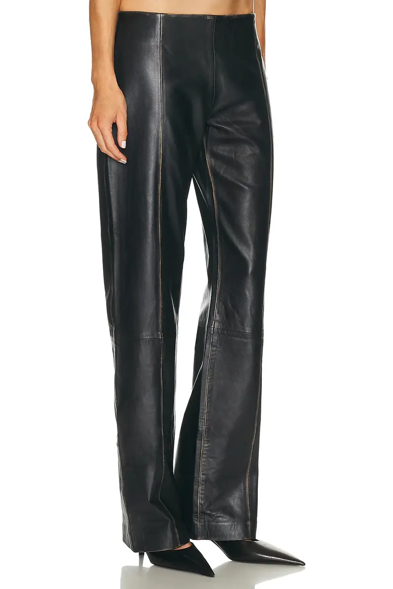 St. Agni Brushed Leather Pant | Thumbnail 2
