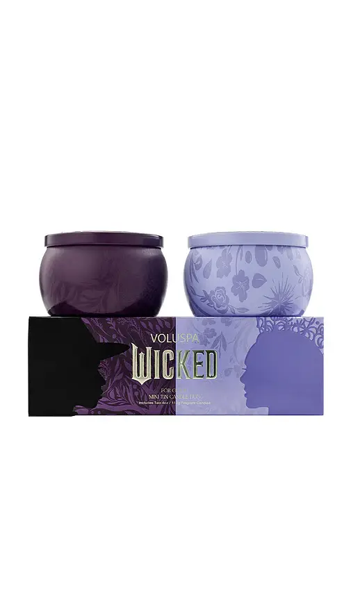 Voluspa Wicked Act II Mini Tin Duo Gift Set