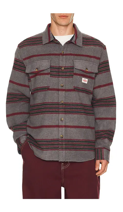 Brixton Altered Threads Overshirt | Image 1 Brixton Altered Threads Overshirt | Image 1