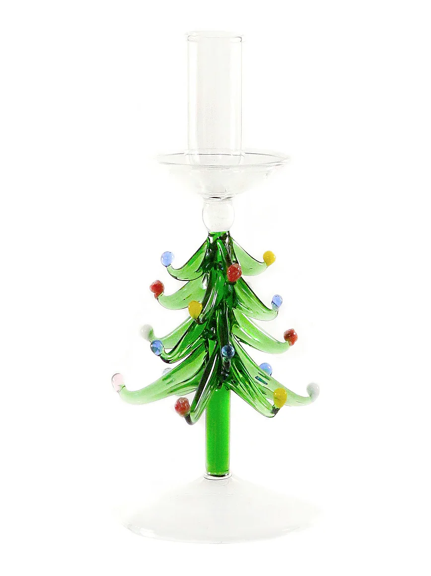 Cody Foster & Co Festive Fir Candlestick Holder