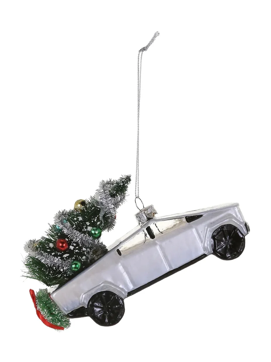 Cody Foster & Co Festive Cyber Truck Ornament