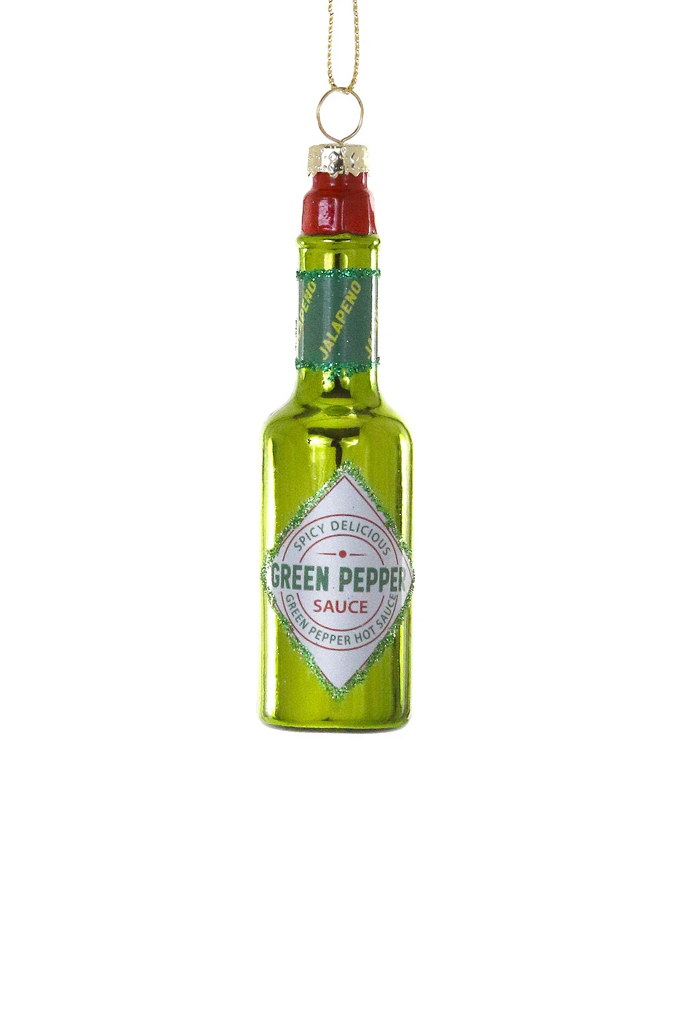 Cody Foster & Co Green Hot Sauce Ornament