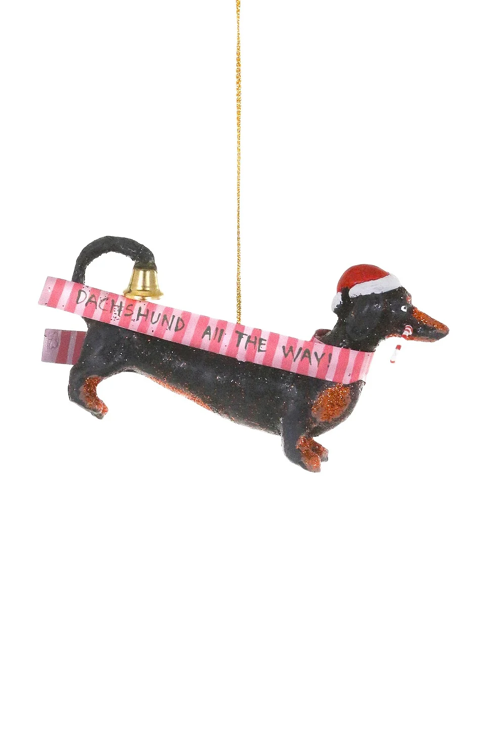 Cody Foster & Co Dachshund All The Way Ornament