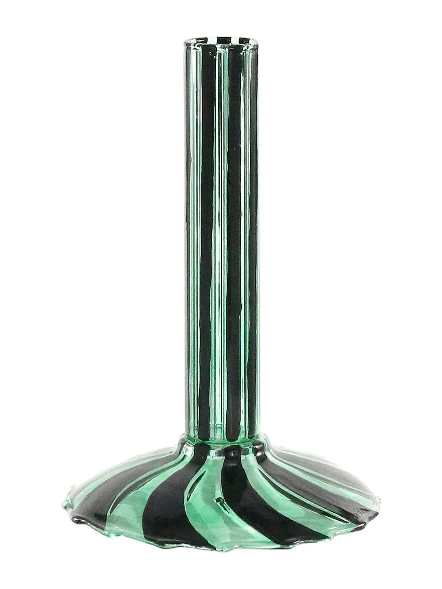 Cody Foster & Co Ribboned Candlestick Holder