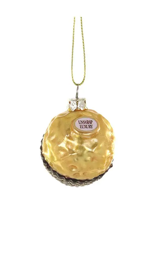 Chocolate Hazelnut Bon Bon Ornament