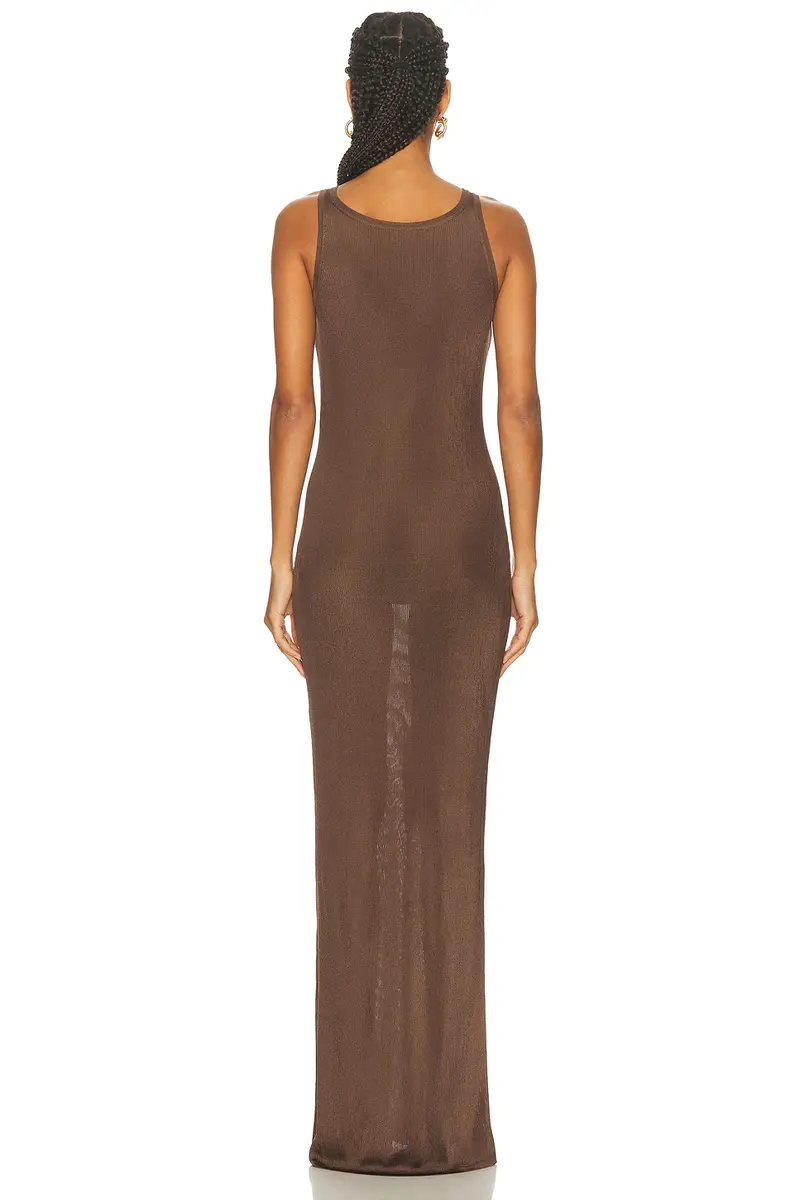 Saint Laurent Sleeveless Dress | Thumbnail 3 Saint Laurent Sleeveless Dress | Thumbnail 3