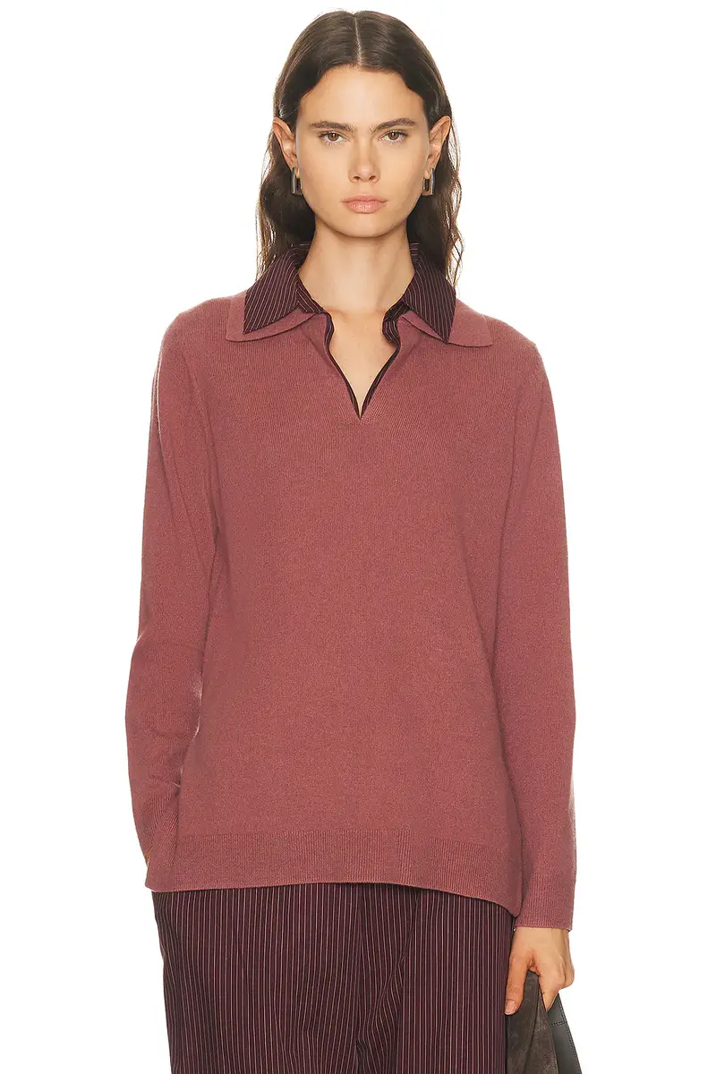 LESET Zoe Yoshi Polo Top